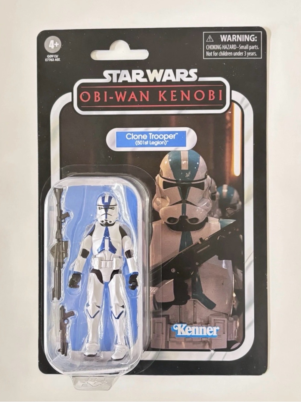 Star Wars VC240 Clone Trooper 501st Legion Obi-Wan Kenobi Vintage Collection